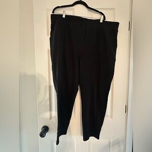 Isaac Mizrahi Black Knit Leggings